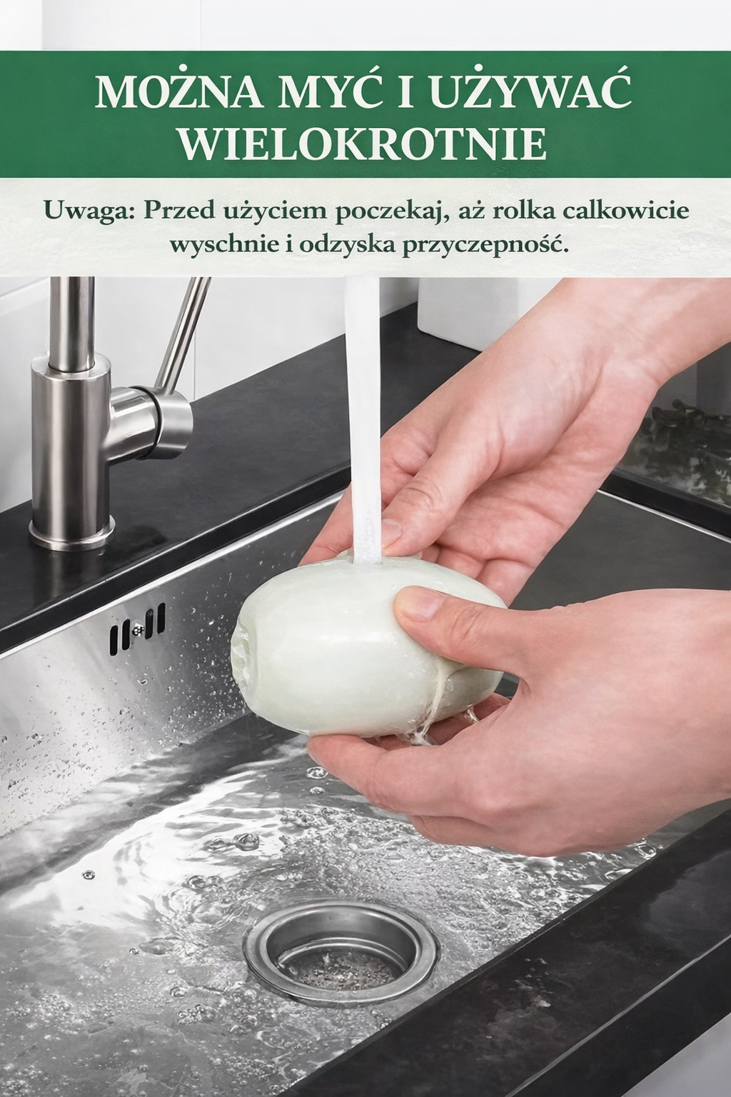 LintBall Pro™ – Wielorazowy Żelowy Wałek do Ubrań | Błyskawicznie Usuwa Sierść Zwierząt, Kurz i Okruszki
