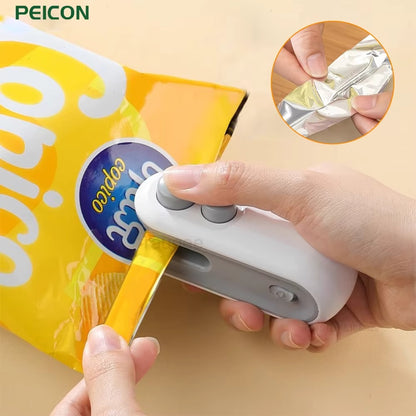 CleanSwipe™ | 2-in-1 Foil Sealer – seal any package in 1 second